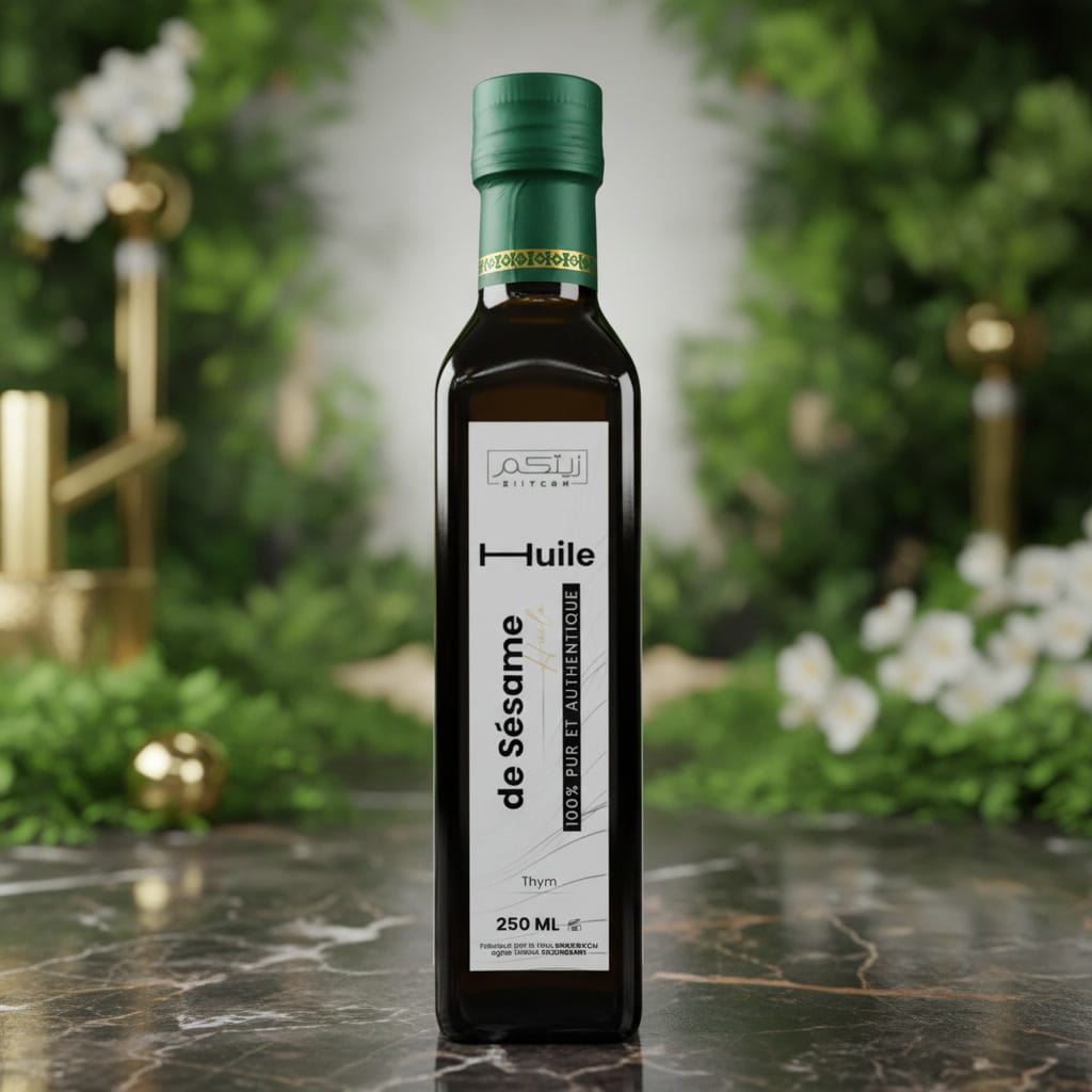 Thyme-Infused Sesame Oil